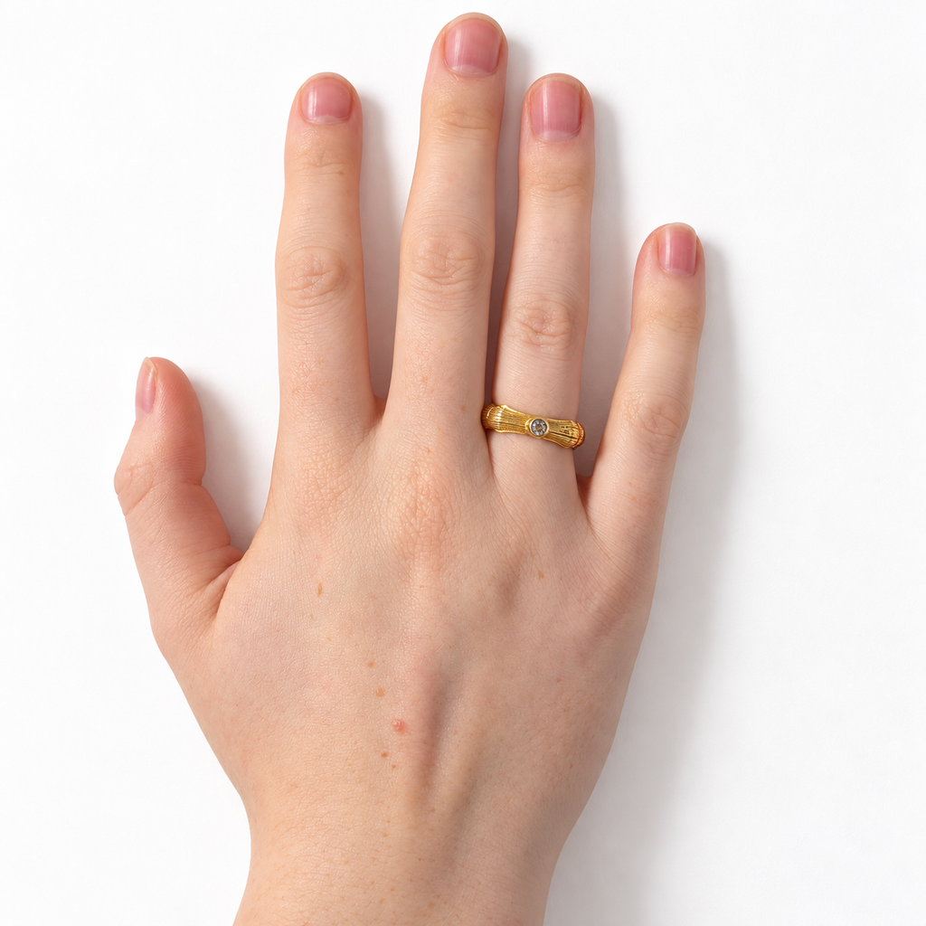 Bamboe ring